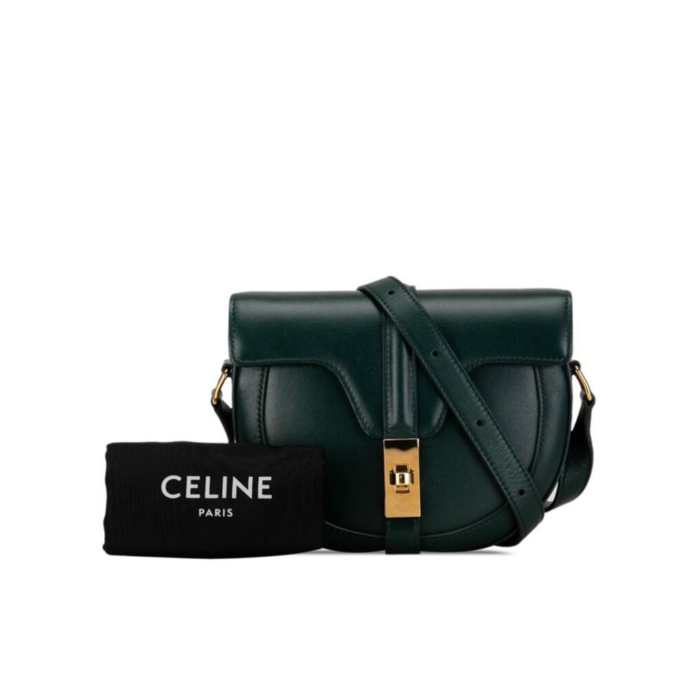 Pre Loved Celine Small Leather Besace 16 - Picture 8 of 8